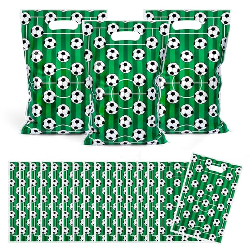 60 peças sacos de presente de futebol, sacos de aniversário infantil de futebol, sacos de carros, sacos de presente para decoração de festas temáticas de futebol