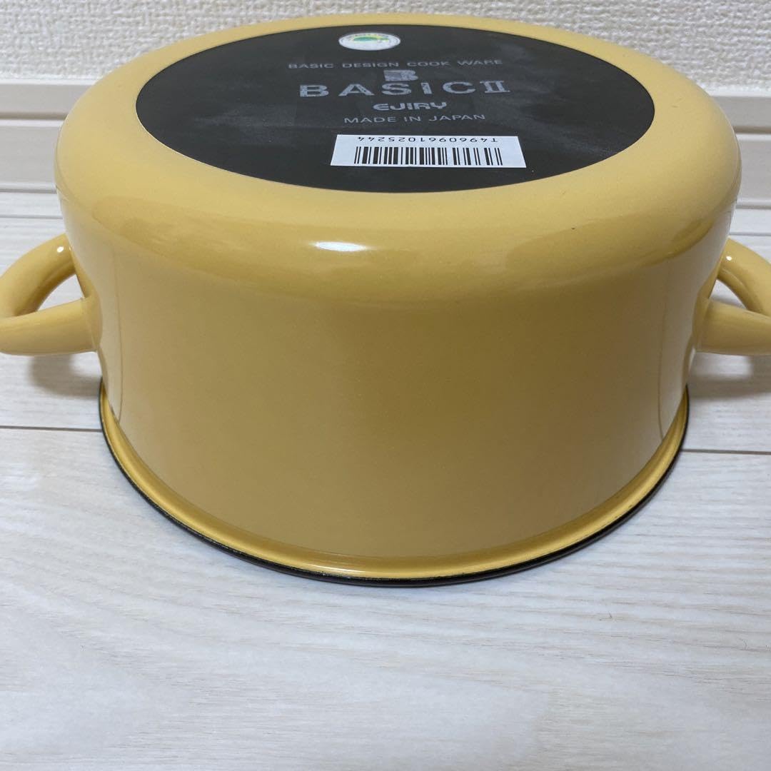 Amazon.co.jp: EJIRY BASICホーロー両手鍋 24cm 2.9L エジリー