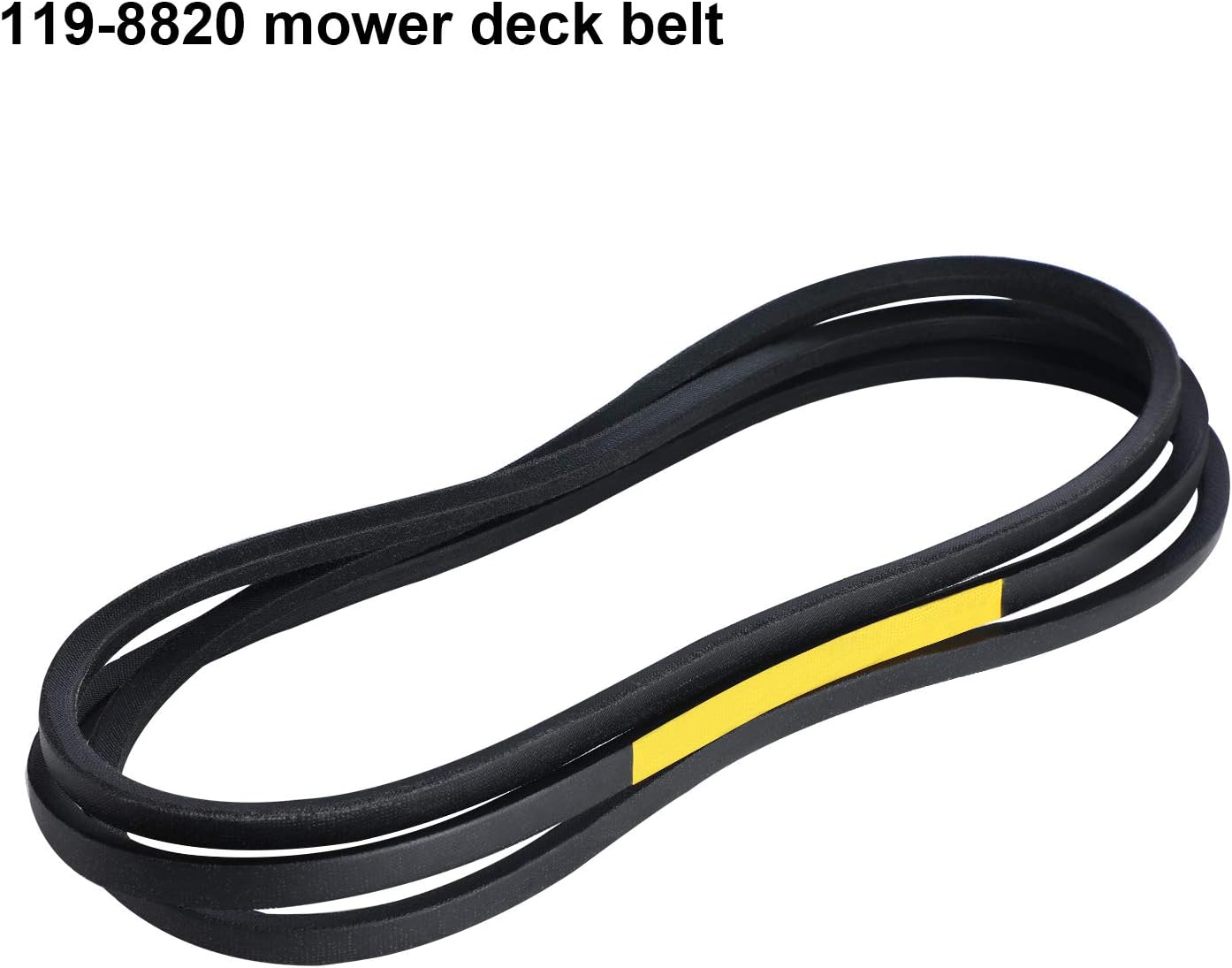 Mudder 1 Piece 119-8820 Deck Belt Lawn Mower Drive Belt Replacement