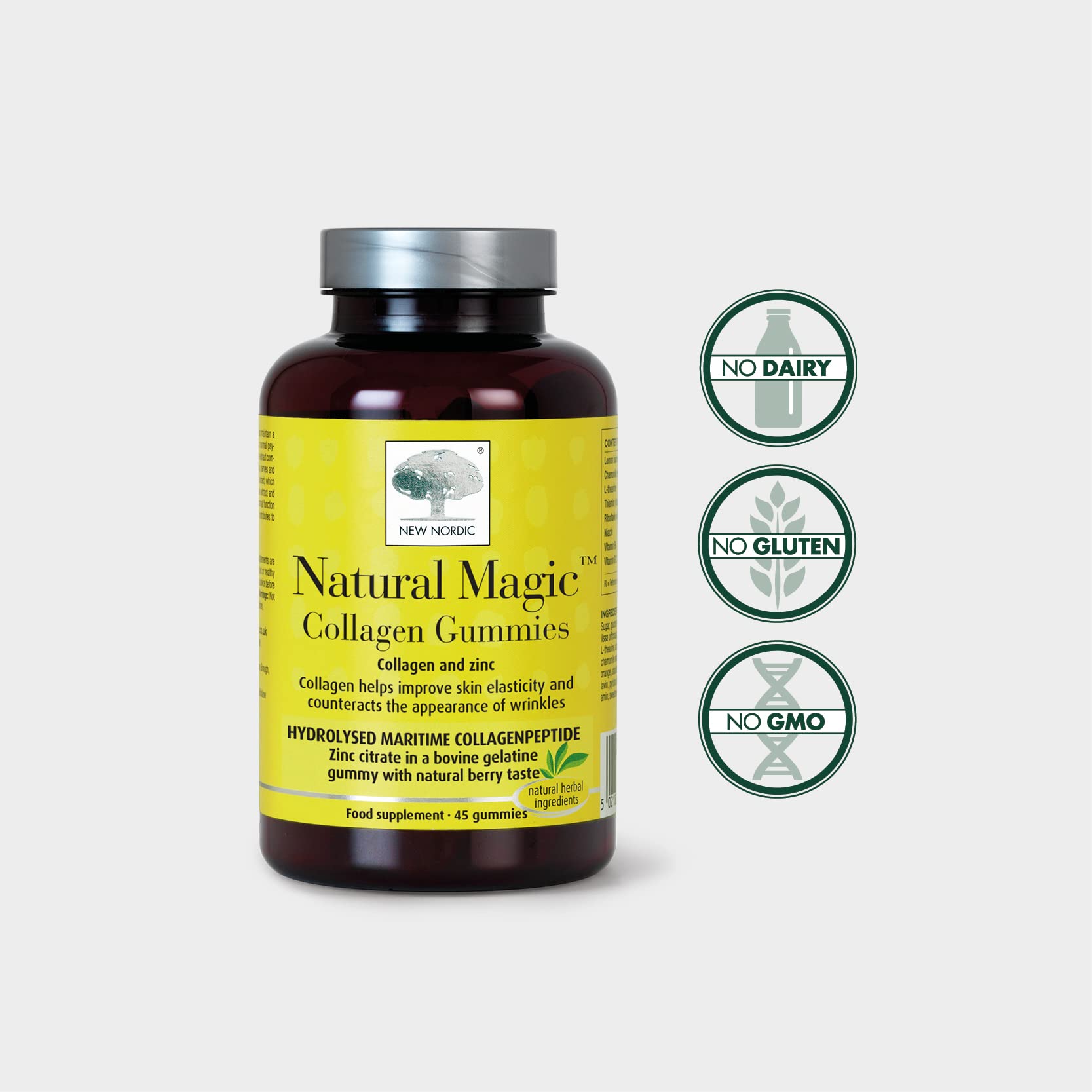New Nordic Natural Magic Collagen Gummies - Hydrolysed Freshwater