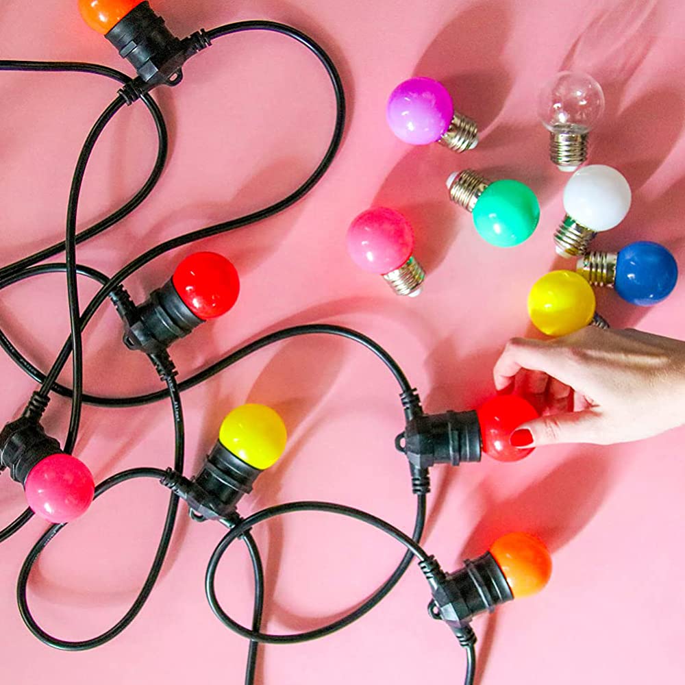 Guirlande Lumineuse Intérieur Et Extérieur, Guirlande Guinguette De 30