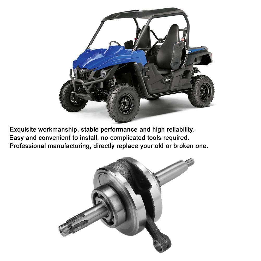 Qiilu Wał korbowy silnika, 4-suwowy wałek korbowy silnika 110 cm³ do ATV motocykli crossowych Auto Pocket Bikes Akcesoria do skuterów