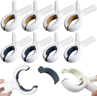 Beach Towel Clips for Sun Loungers 8 Pack, Large Sunbed Clips Pegs for Beach Towels Clothes Pin Quilt Drying Windproof Laundry Peg Hanging Beach Pool Chairs Sunlounger Essentials Accessories
