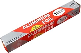 Tin Foil for Food Wrapping - Aluminum Tin Foil for Cooking | 78.7 X 11.8 Inch Non Stick Aluminum Foil with Cutter | Food S...