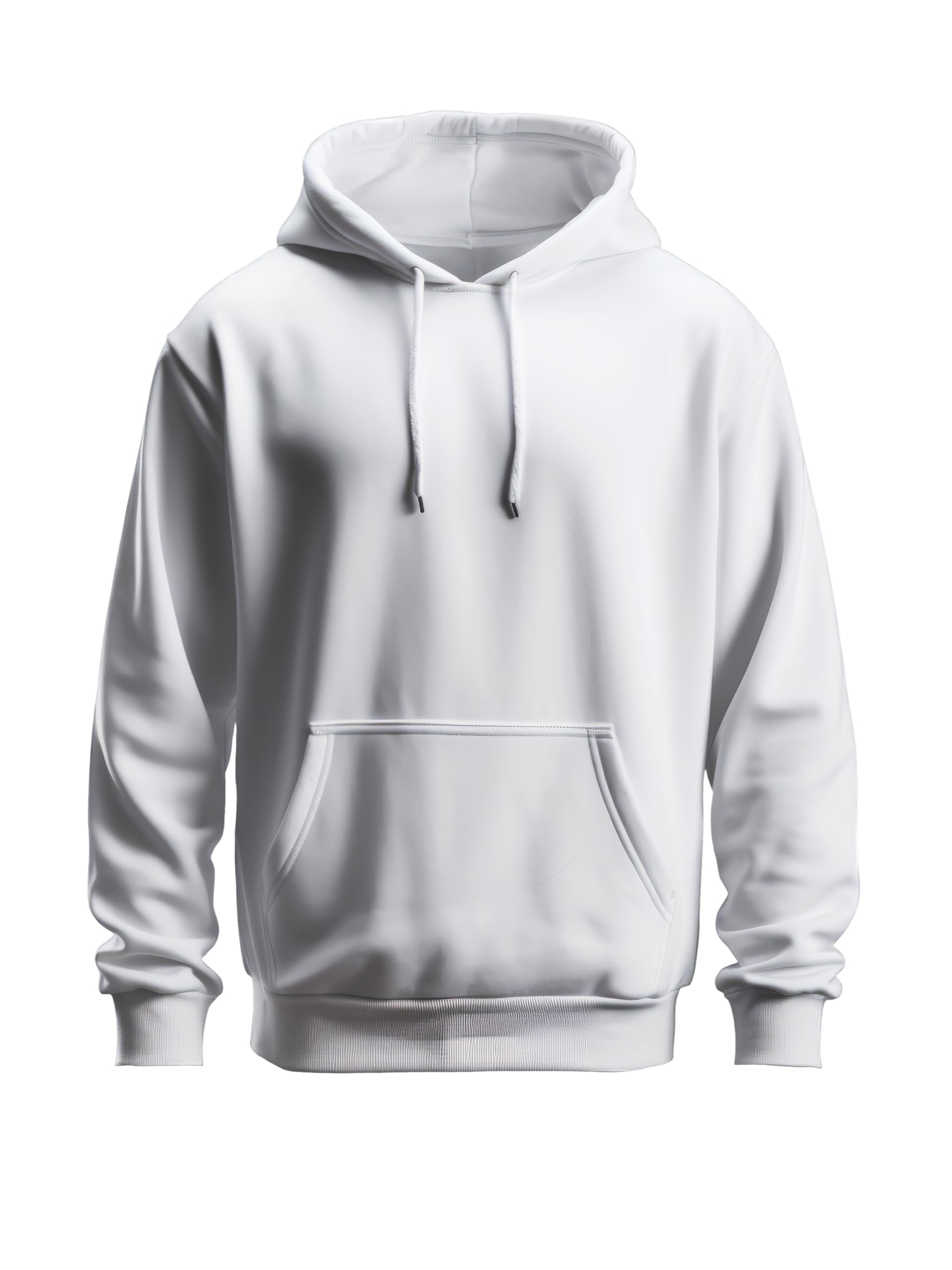 Cotton Blend Plain Relaxed Fit Full Sleeves Hooded Winter wear Hoodies for Men