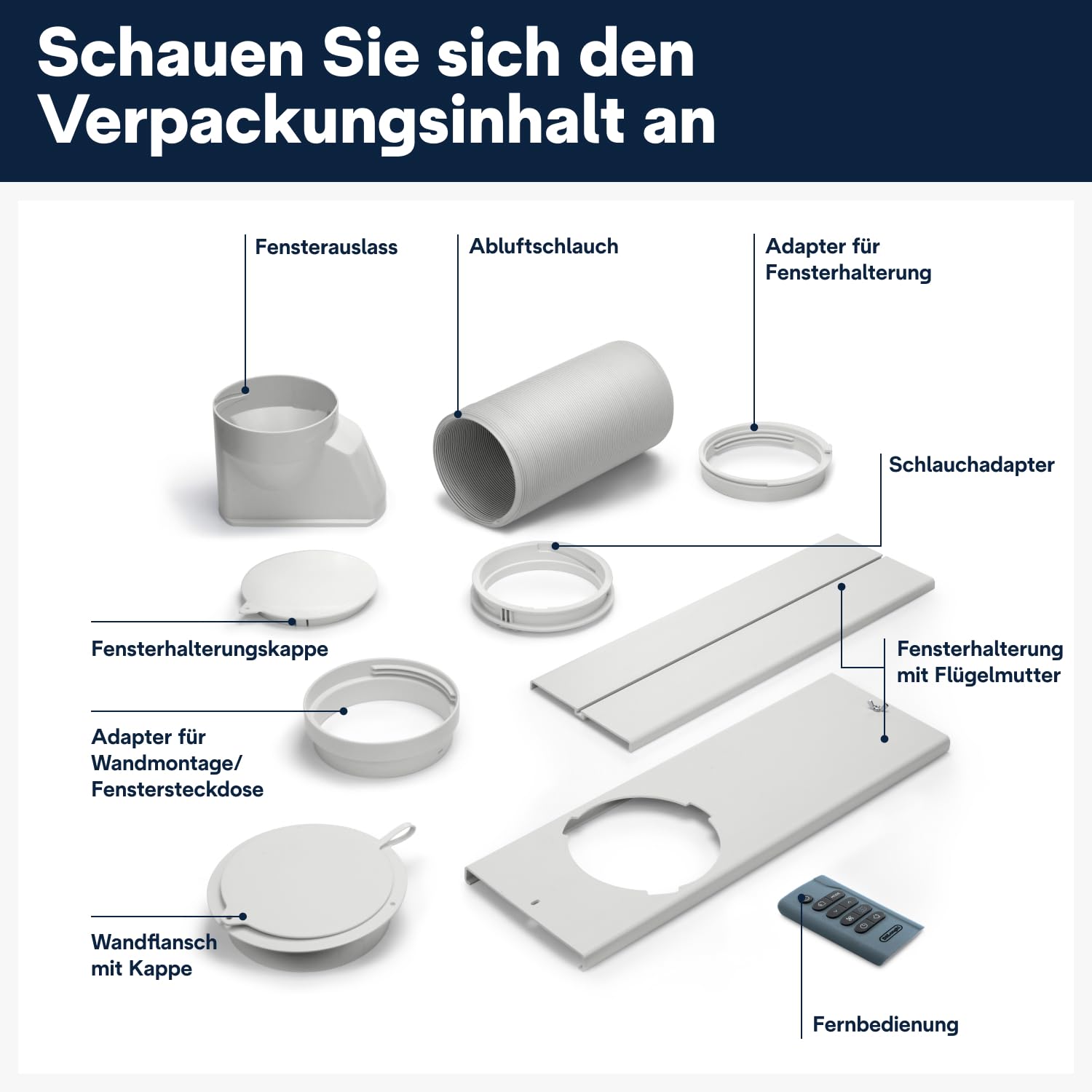 De'Longhi Pinguino PAC EX105 Mobiles Klimagerät mit EcoRealFeel-Technologie – Bild 7