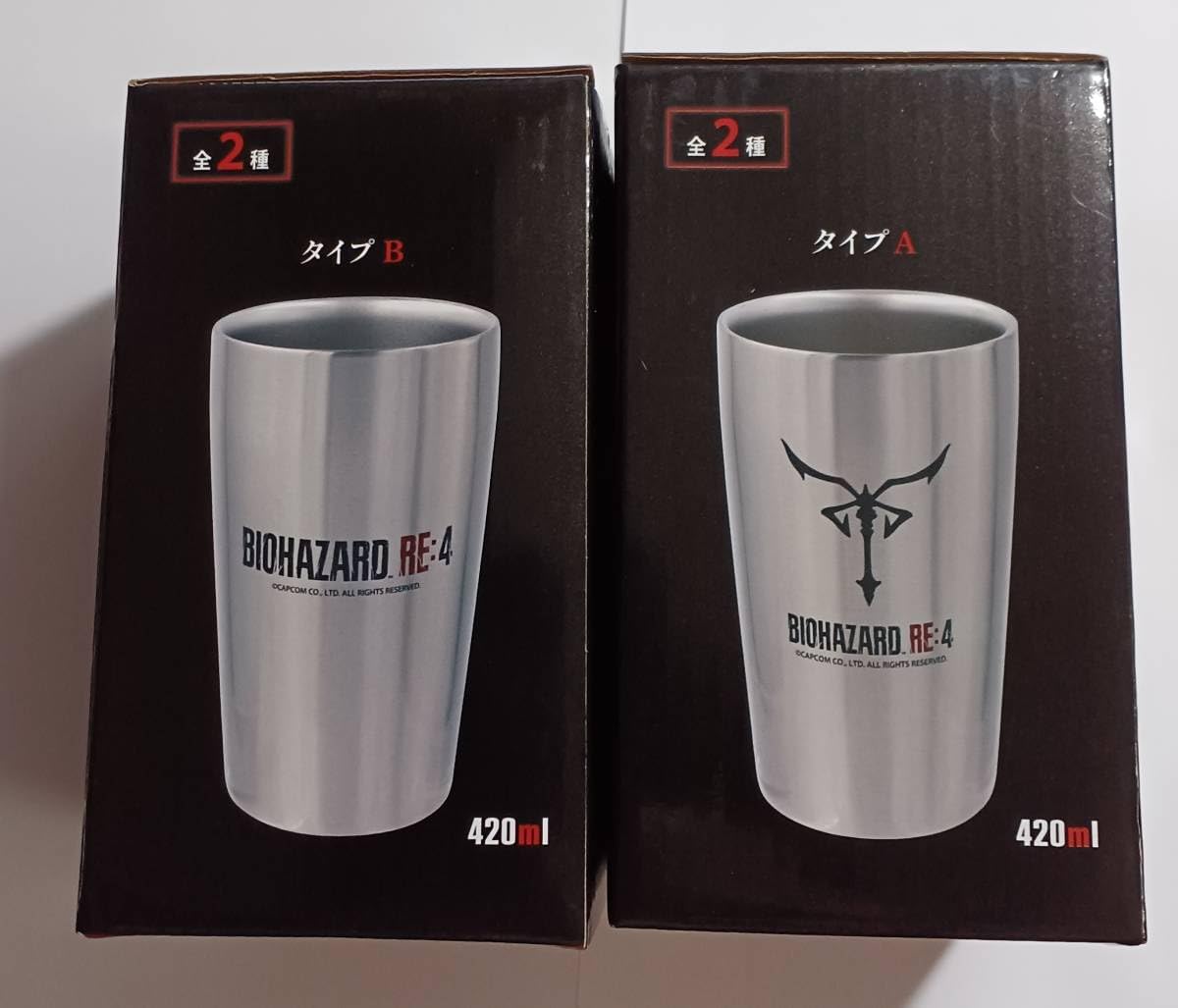 Amazon | バイオハザード BIOHAZARD RE:4 ステンレスタンブラー