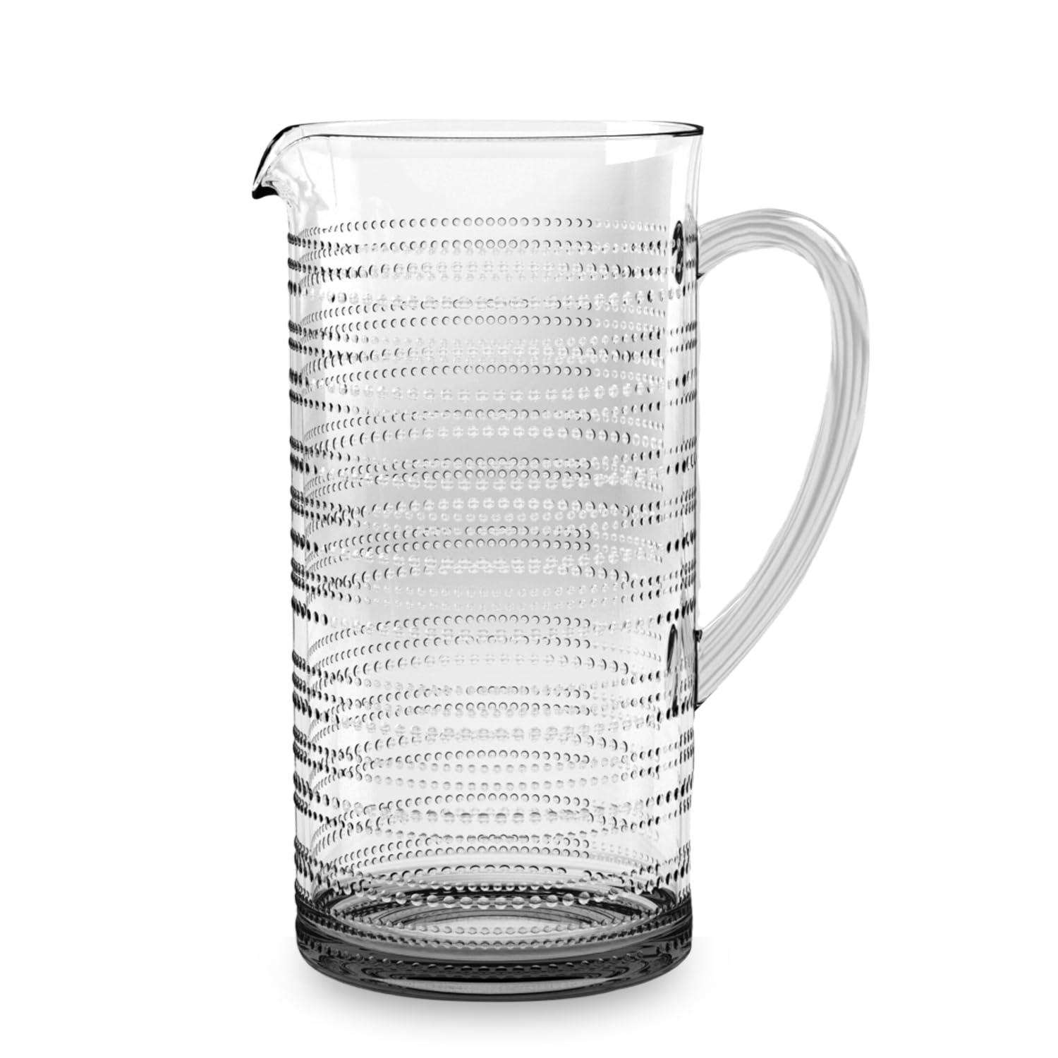 Clear Beaded Pitcher Drinkware