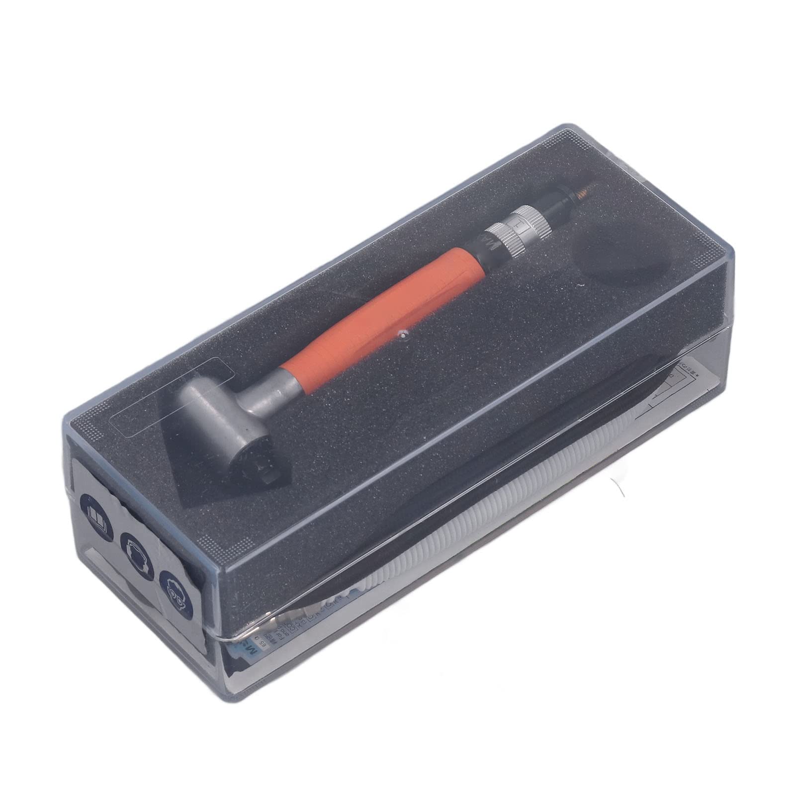 Smerigliatrice Pneumatica a Matita 50000 Giri/Min 90° Uso Una Mano per Rettifica Matrici Industriali Doppio Cuscinetto Pinza 3mm Smussatura Incisione Levigatura Plastica Pietra Legno