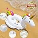 Produktbild BroBeee Kids Unicorn Swim Ring Trainer Water Float Seat Inflatable Pool Raft Baby (Color)