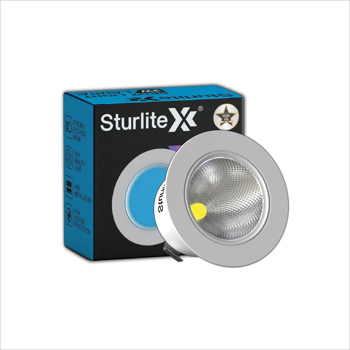 Sturlite Laura LED Spotlight - Blue Light, Energy Efficient -1 Sturlite Laura LED Spotlight - Blue Light, Energy Efficient -1