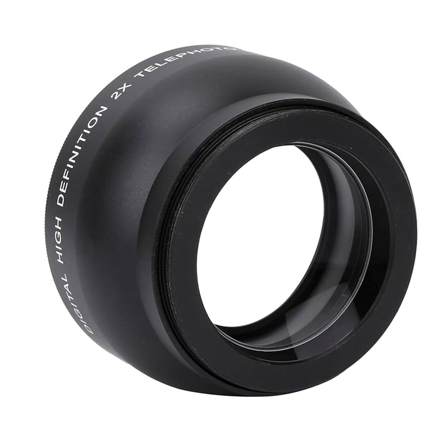 Amazon.com : 52mm 2X Telephoto Lens for 52mm Mount Camera