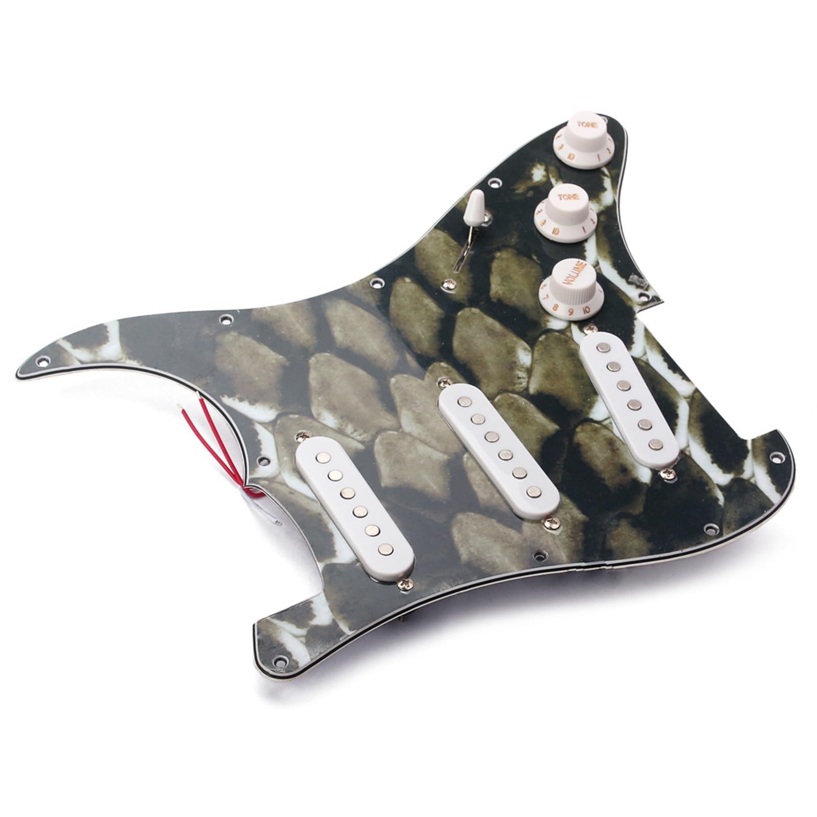 Gitara z okablowaną maskownicą Akcesoria Do Instrumentów Muzycznych Akcesoria Do Gitar Elektrycznych Zestaw Paneli Ładujących Do Gitary Elektrycznej