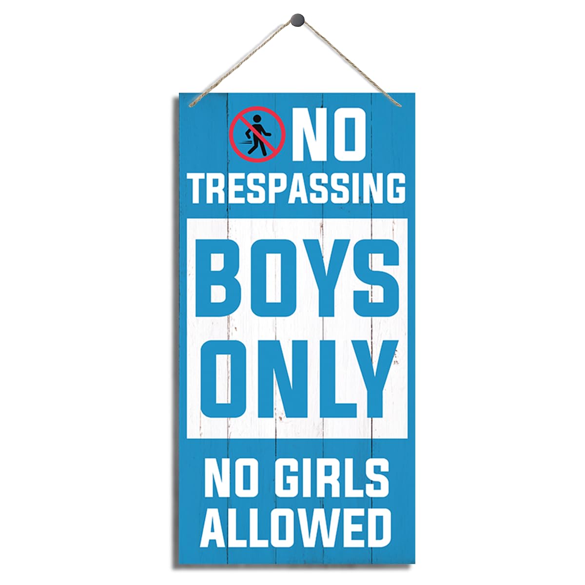 Rustic Wood Signs, No Trespassing Sign, Boys Only No Girls Allowed Sign, Decorative Wood Hanging Wood Plaque, Boys Bedroom Door Sign, Nursery Decor Art, Kids Room Decor, Boys Playroom Decor-image-47