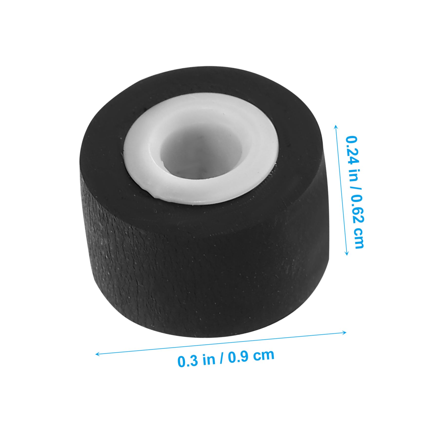 Mikikit 12pcs Recorder Pinch Roller Tape Player Replacement for Cassette Decks Video Machines Audio Devices Essential for Optimal Signal