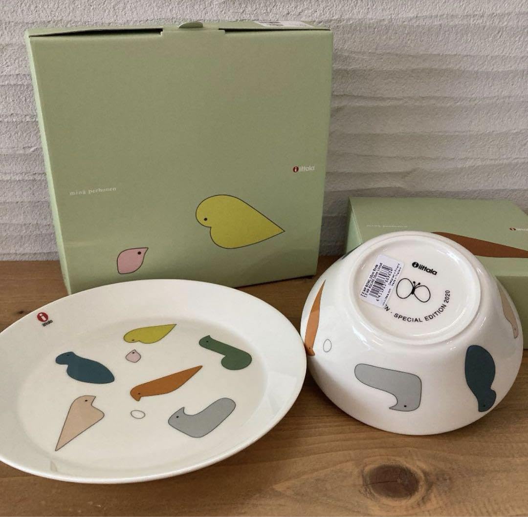 birdsイッタラ×ミナペルホネン☆2020バード別注プレート＆ボウル