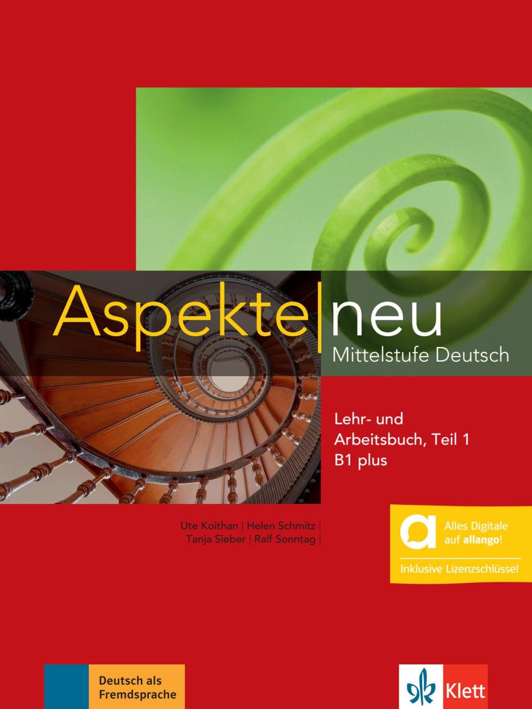 Aspekte neu b1.1+, libro del alumno y de ejercicios, parte 1 edicion hibrida allango: Mittelstufe Deutsch. Lehr- und Arbeitsbuch mit Audios Teil 1 inklusive Lizenzschlüssel allango (24 Monate)