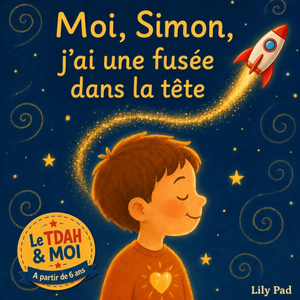 Moi, Simon, j’ai une fusée dans la tête: Une histoire tendre sur la différence, l’attention et les super-pouvoirs cachés