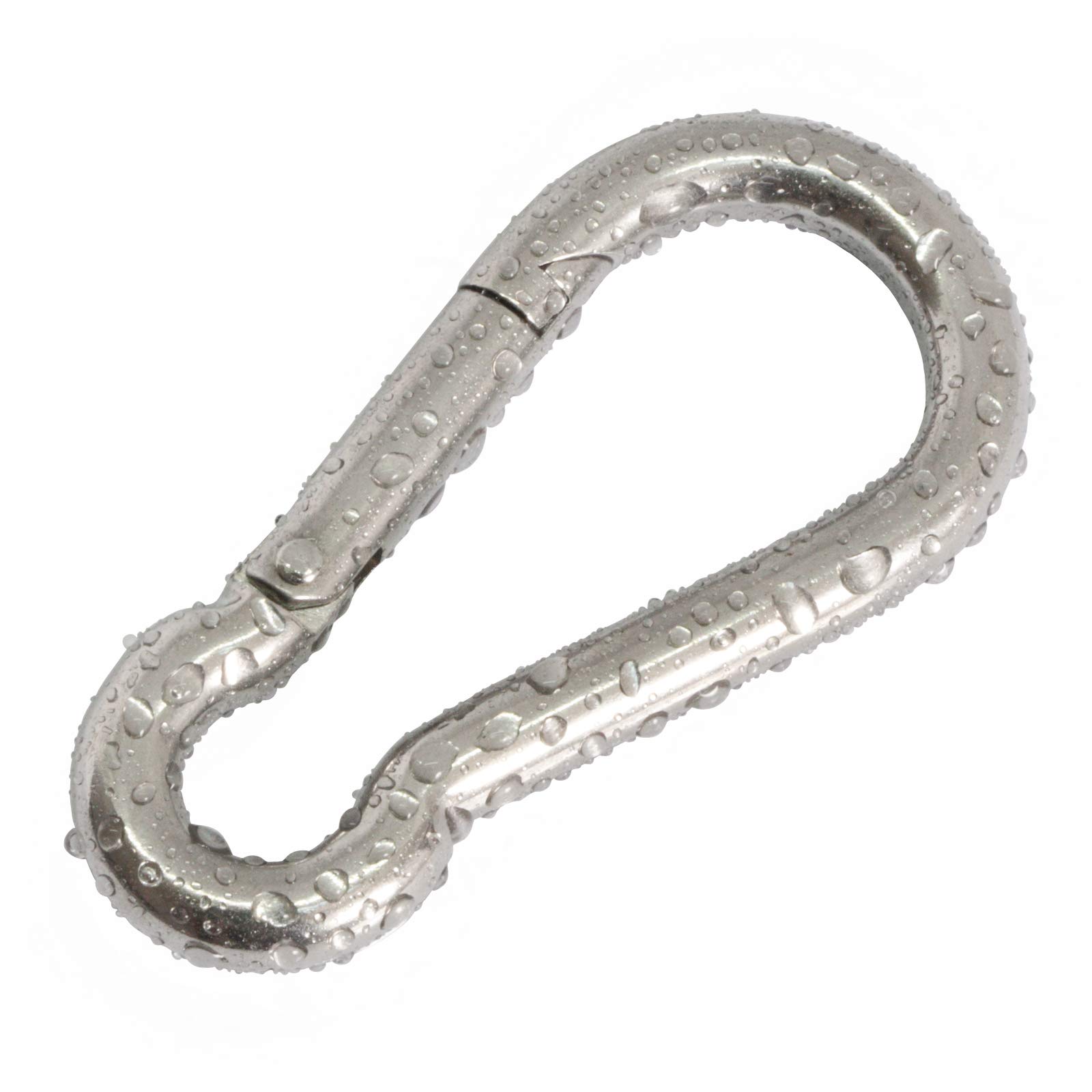 DRS Karabiner Edelstahl 5 Stück Edelstahlkarabiner V4A Standard
