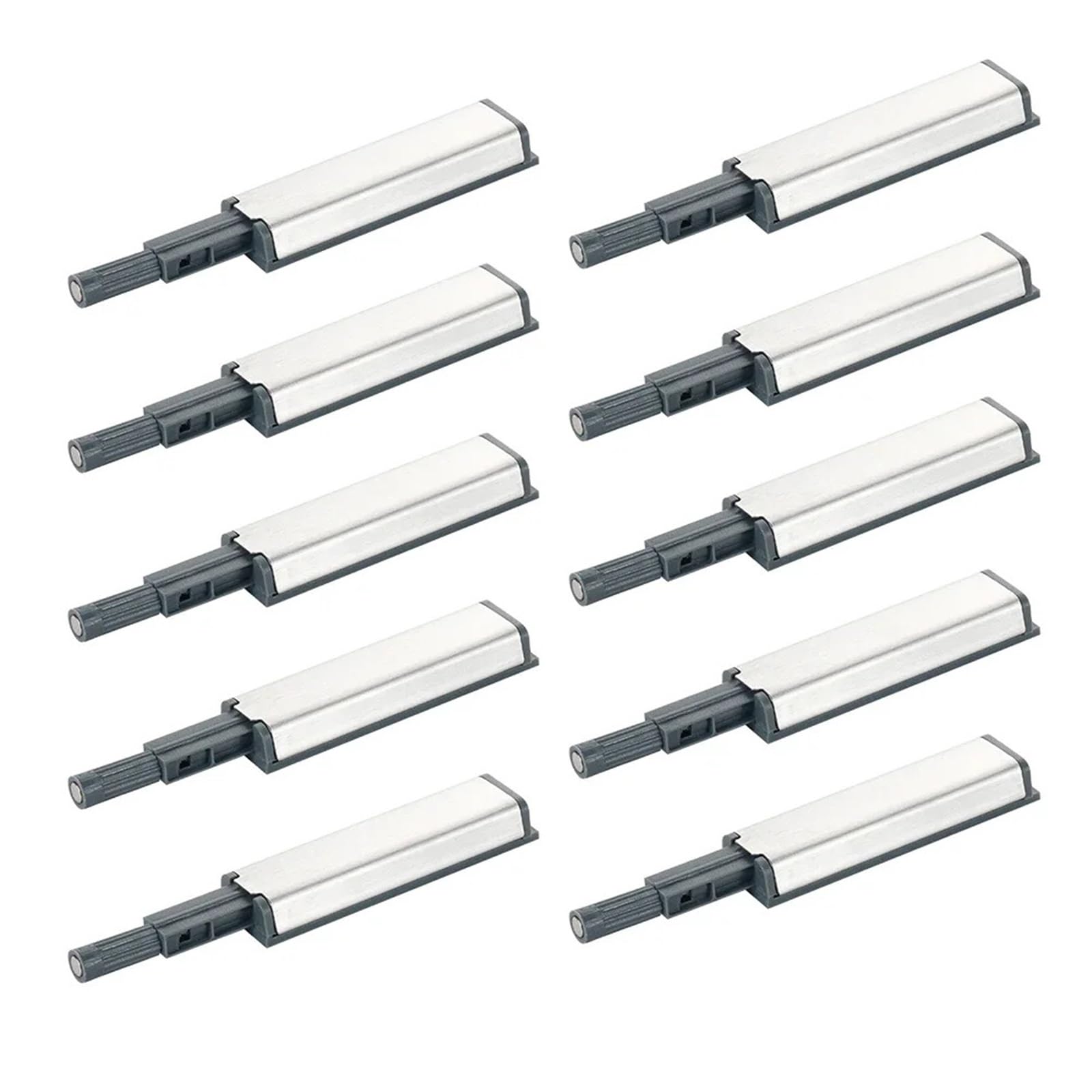 Zntihz One Color 22Pcs Magnetic Push Latches For Cabinets To Open Cabinet Hardware Touch Latch Kitchen Door For Cabinets And Bookcases