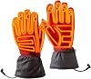 Gerbing Men's G4 12V Heated Gloves for Motorcycle, Leather, Water-Resistant