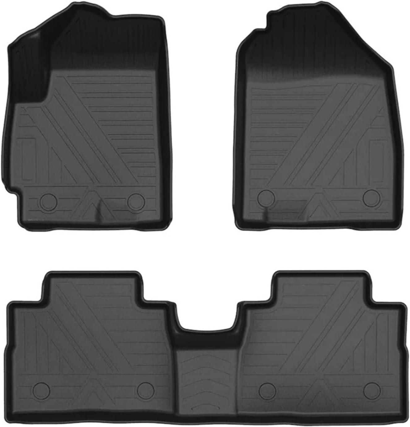 Compatible with Jetour X70 Plus X70 2020-2023 Auto Car Floor Mats TPE Foot Mats Interior Accessories(for X70 Plus 21-23)