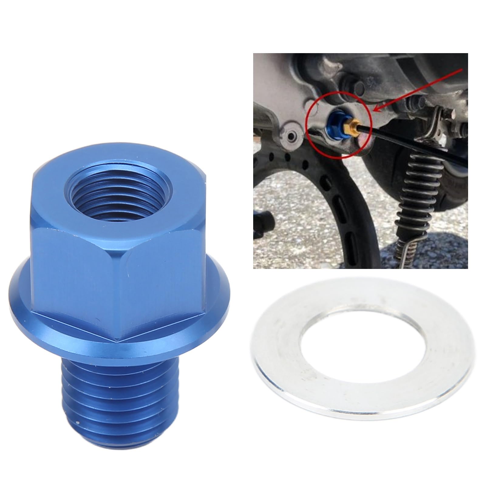 Indicador Digital de Temperatura del Agua de 2 y 52 Mm para Automóvil, LED Azul Fahrenheit F, Pantalla LCD, Rango de 0 a 120 ℃, Retroiluminación Azul, Datos de Medición (M12*1,5)