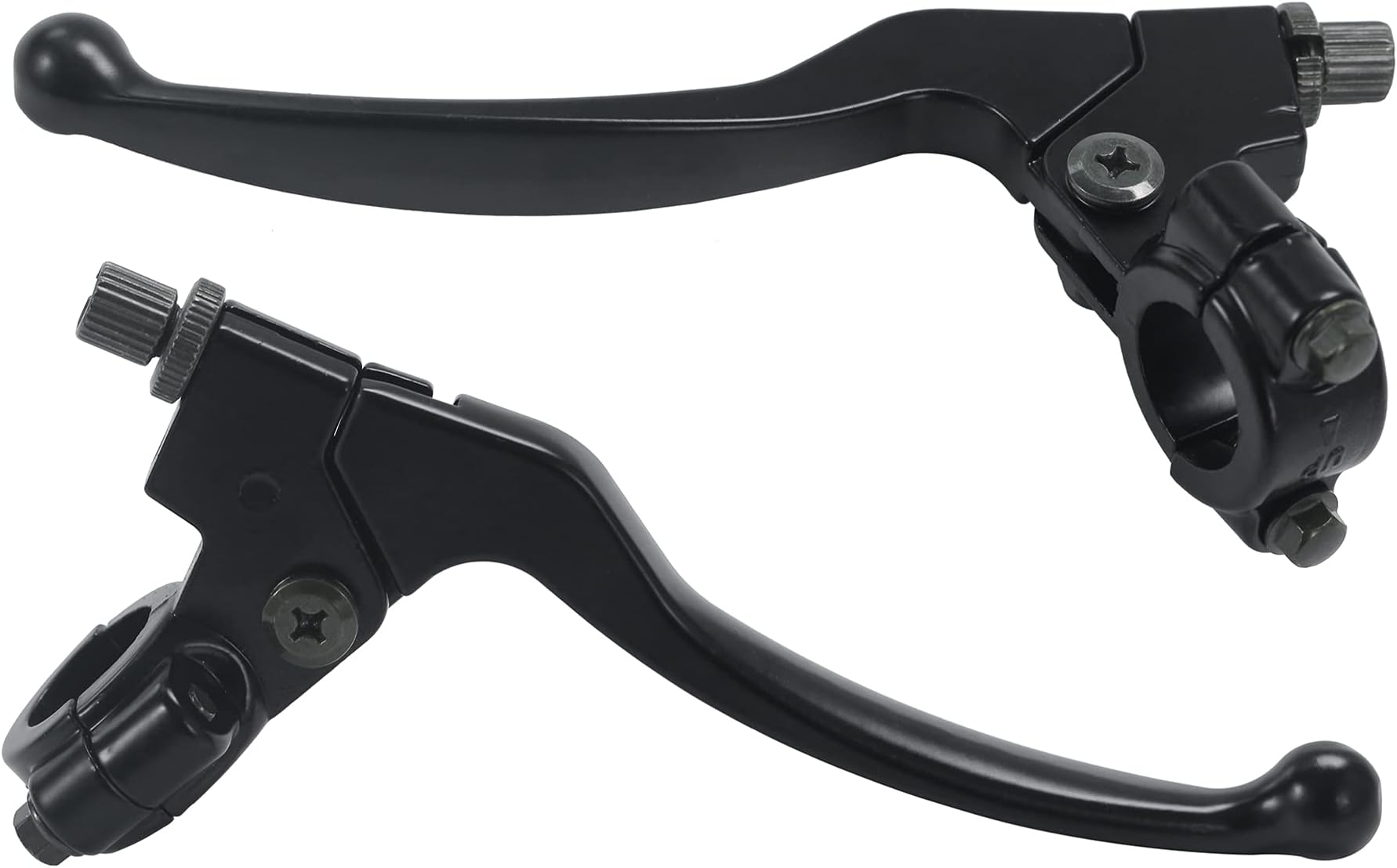 Stylemafia Left Right 7/8" 22mm Clutch Brake Handle Levers Perch Compatible with Honda XR80 XR100 CRF70 CRF80 CRF100 Pit Dirt Motor Bike Motocross
