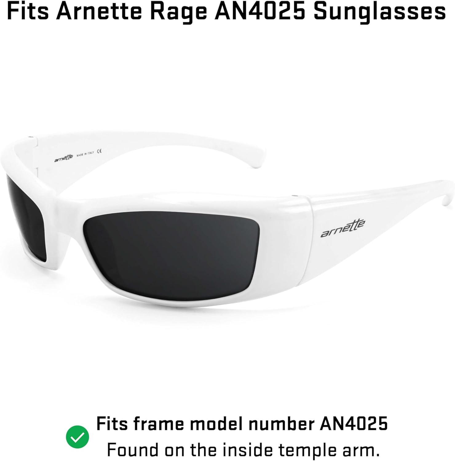 Revant Replacement Lenses for Arnette Rage AN4025