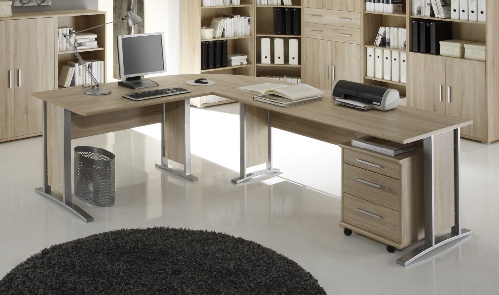 Office Line Winkelkombination Eiche Sonoma