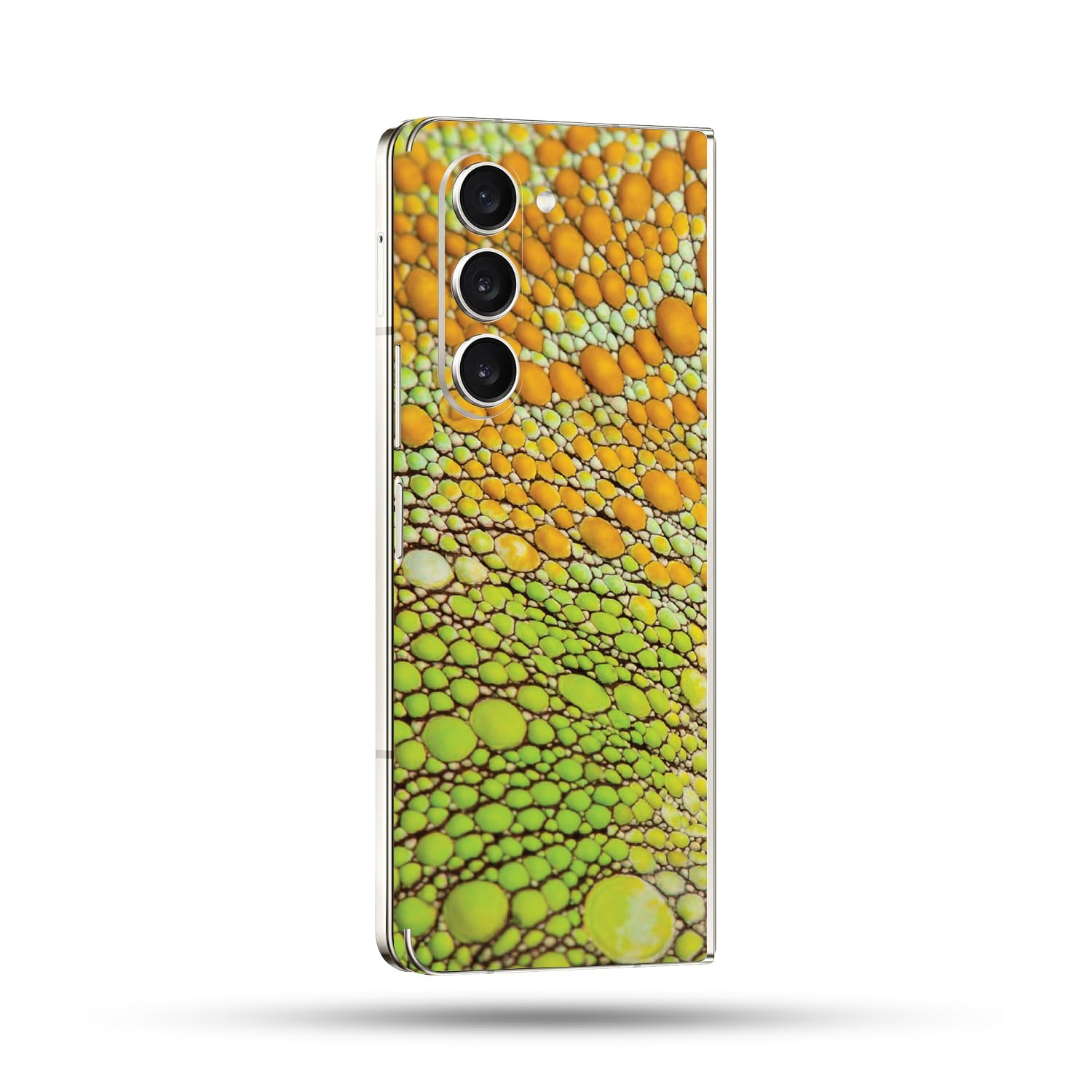MightySkins Skin Compatible with Samsung Galaxy Z Fold 5 Full Wrap - Iguana Skin | Protective, Durable, and Unique Vinyl Decal wrap Cover | Easy to Apply, Remove, and Change Styles | Made in The USA