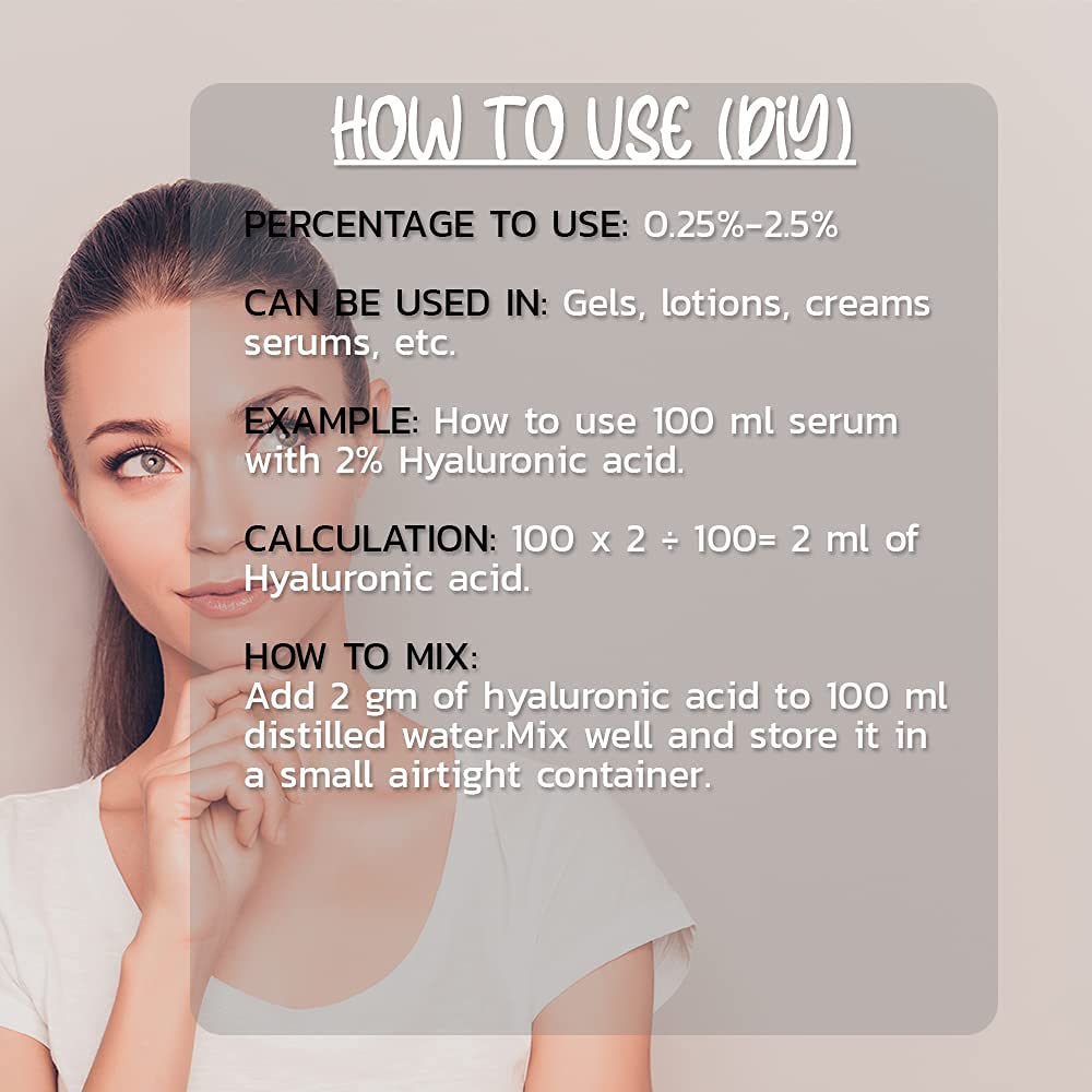 RG Premiun Hyaluronic Acid Powder 50gm