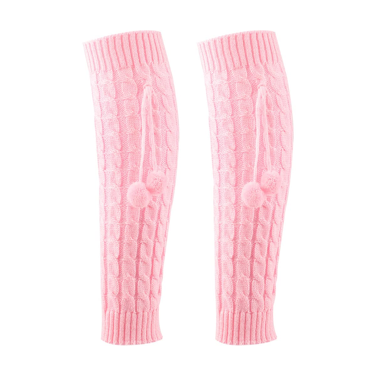 Long Leg Warmers for Women Lolita Fashion Wool Cable Knit Thigh High Leg Warmers Loose Socks