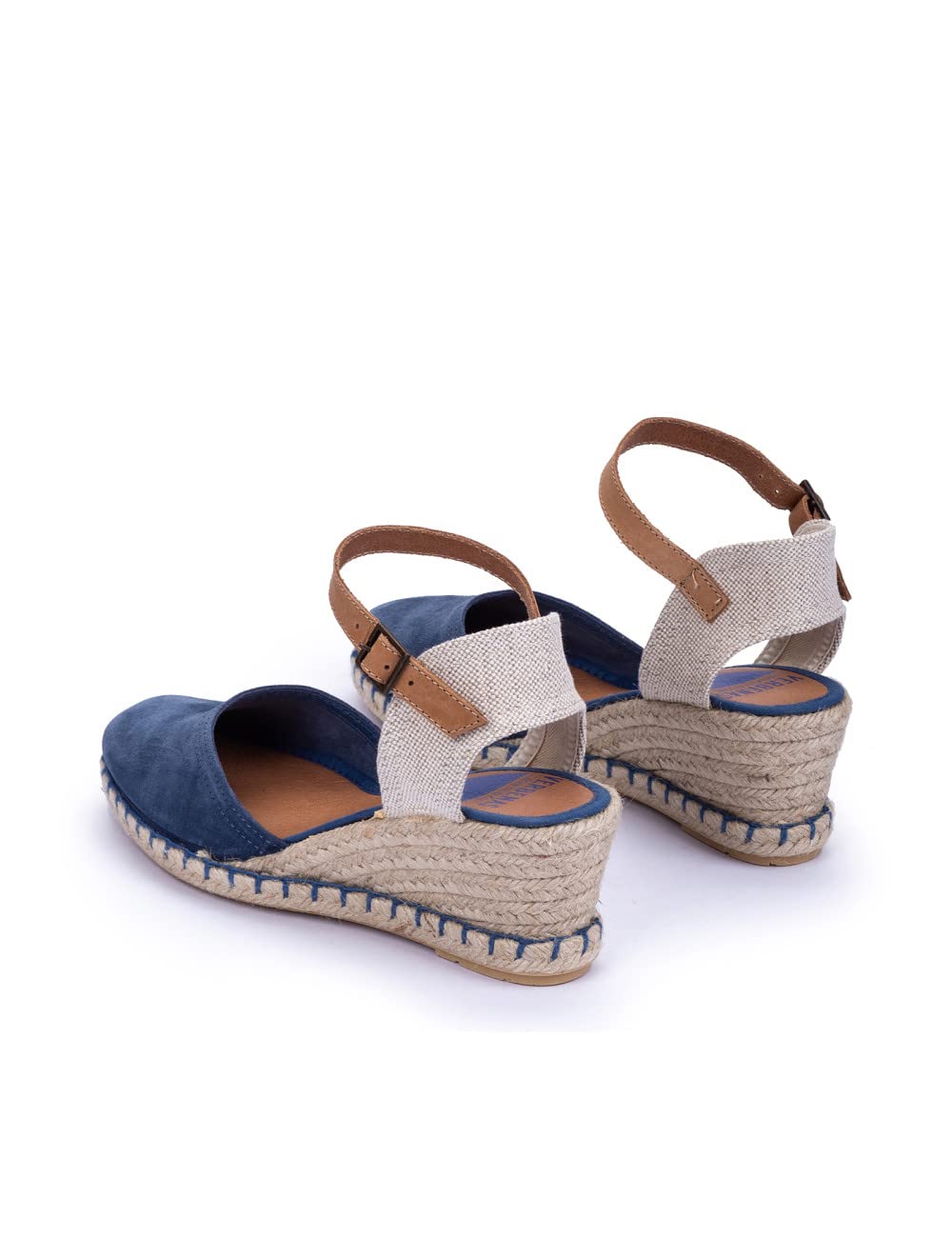 VERBENAS Espadrillas con Zeppa Malena Serraje Iris