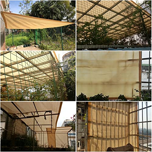 Malla de Sombra Transpirable Rectangular 4x6m para Huerto Urbano 6