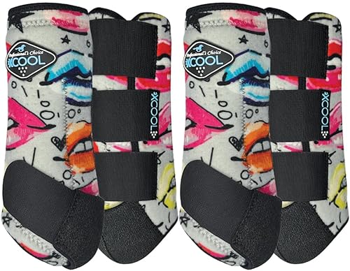 Miniatura 8 de Professional's Choice 2XCOOL - Botas deportivas para caballos  Diseño protector y transpirable para máxima comodidad y durabilidad en caballos