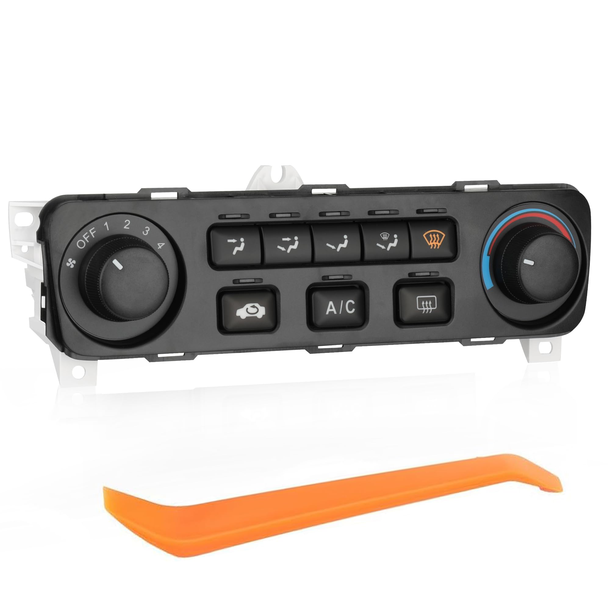 Front Climate Control Module 79600-S84-A21ZA Heater A/C Control Switch for Honda Accord 2001 2002 01 02 Accord A/C Heater Air Conditioning Panel Unit