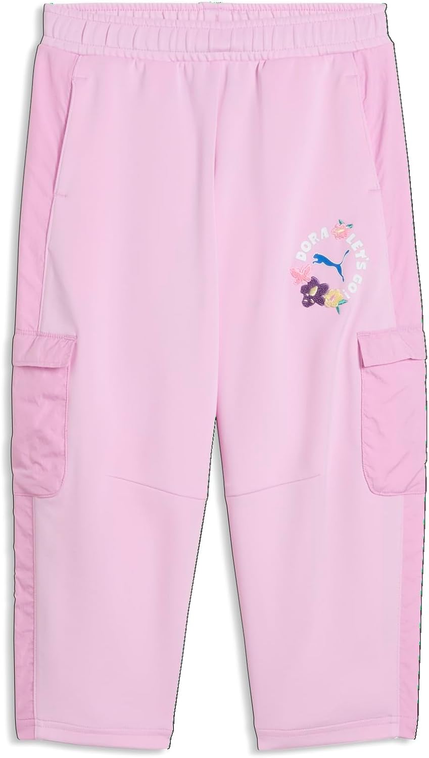 Puma Baby-Boys Puma X Dora the Explorer T7 Relaxed Double Knit Barrel Pants