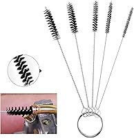 Vista 5 de BELOMI Kit de herramientas de limpieza de carburador, limpiador de carburador de carbón para quitar, limpiador de punta de antorcha, juego