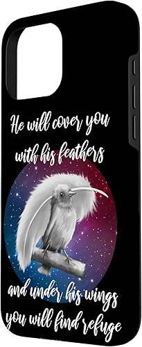 Vista 50 de iPhone 11 Pro He Will Cover You With His Feathers Bible Verse Salmo 91:4