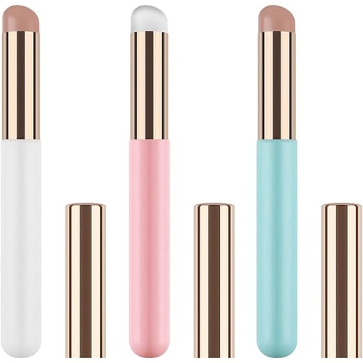 Lipstick Brush Set - 3 Pcs