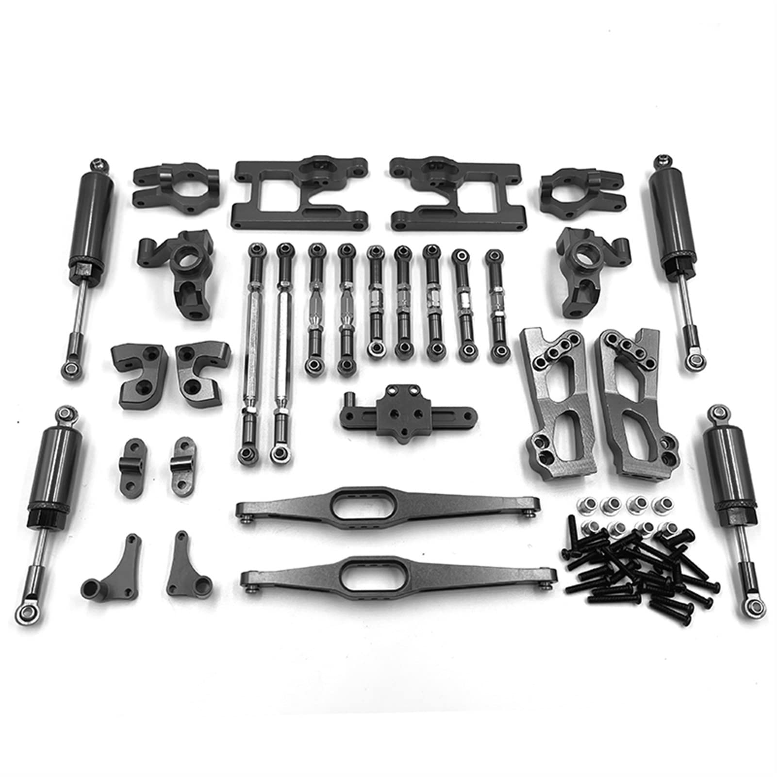 Model Ulepszone części metalowe Wahacz C, do siedzenia, układu kierowniczego, do siedzenia, zestaw części do samochodów RC, do WLtoys, 12428 12423 12427 Części do samochodów RC FY-01 02 03 Zda