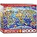 EuroGraphics- Crazy World 2000-Piece Puzzle 2000 Pezzi, 8220-5343