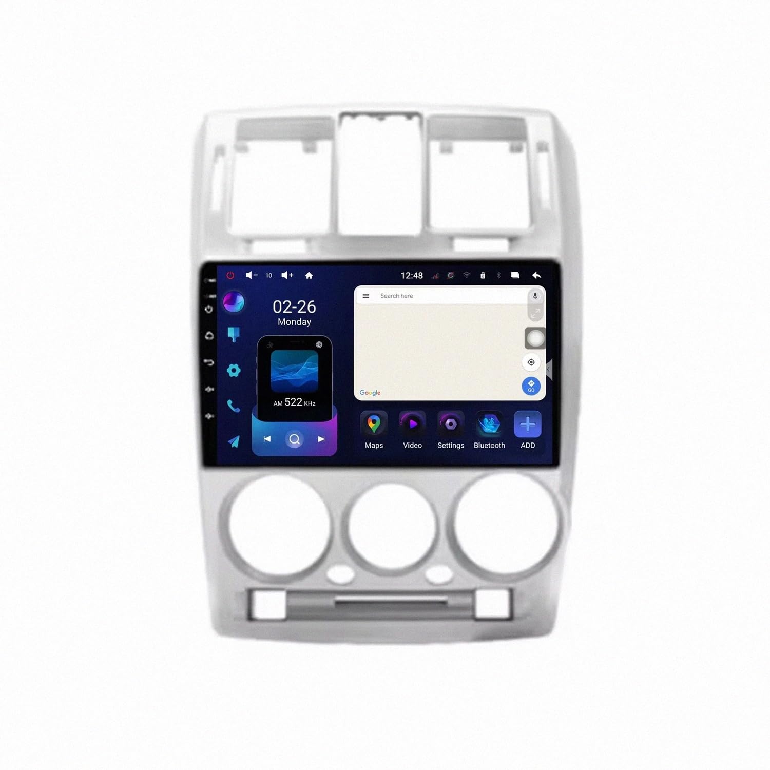 Wyświetlacz Carplay dla Hyundai Getz pantalla Multimedia 2002-2011 Odtwarzacz Samochodowy Z Ekranem Dotykowym Hd, Carplay, Bluetooth, Wi-Fi, Radiem., 8 Rdzeń 6G+128G