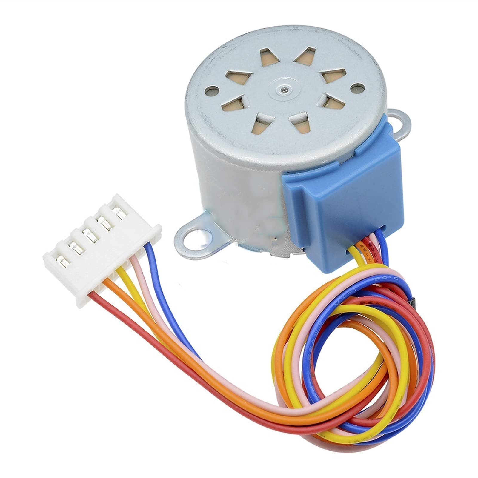 zxxin- Motore elettrico 28BYJ48. DC. Motore del passo di riduzione, 5V / 12V 4 Motorino passo-passo di fase, rendimento, 28BYJ 2 8BYJ-48. Robusto e durevole (Shaft Diameter : 12V Motor)