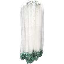 Zkenyao-net Fishing 30m X 1.2m Fishing Net, Single Mesh Nylon Durable Float Trap Monofilament Gill Net, Color 1finger 30mx1.2m