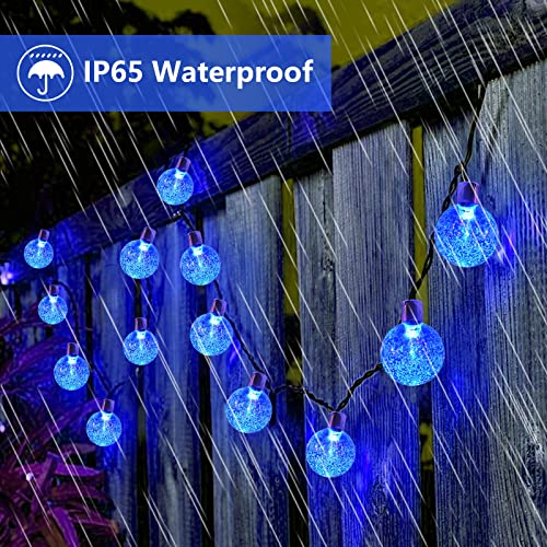 Catena Luminosa Solare 11M 60LED Luci Solari