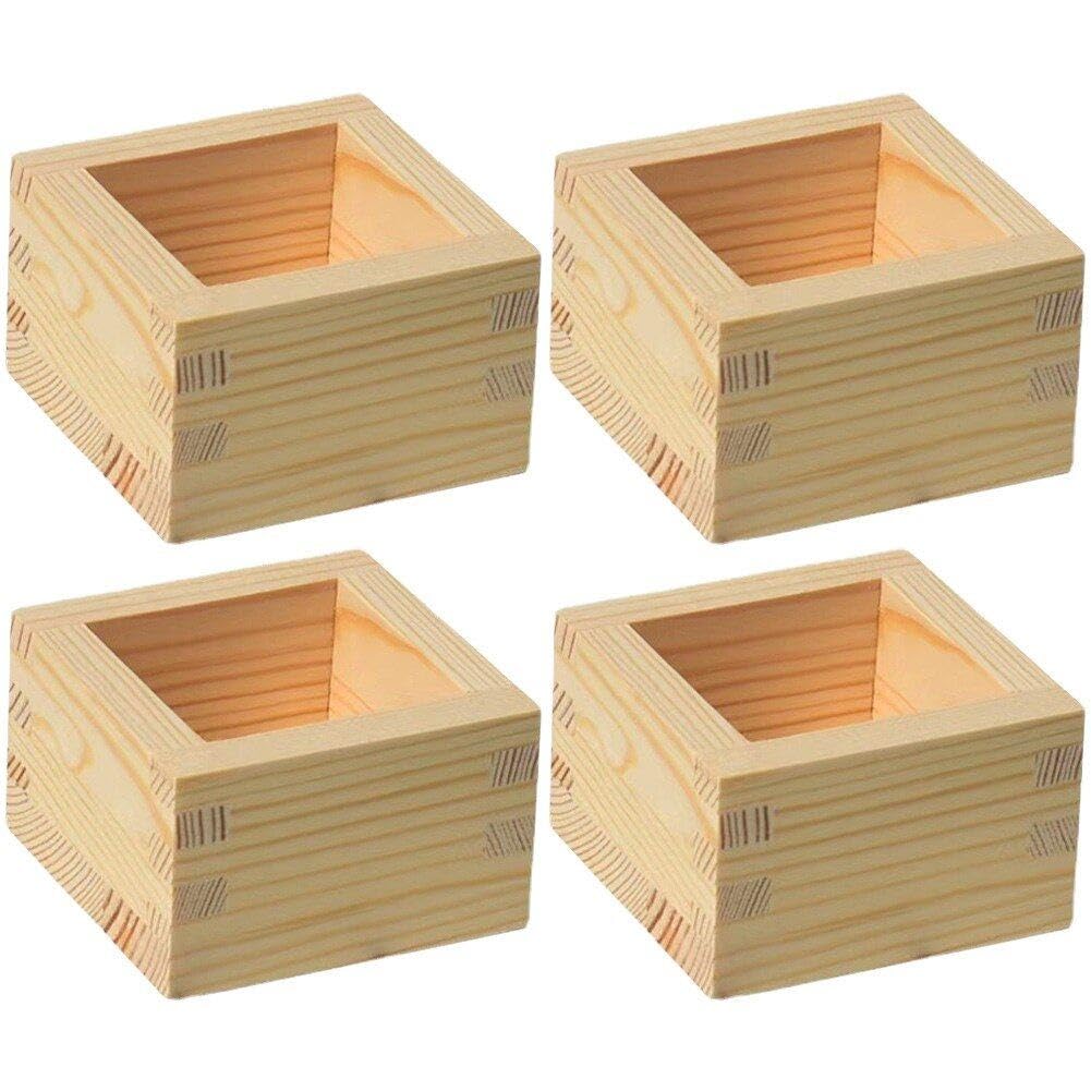 Tasse En Bois De Saké Fournitures De Culture De Saké Tasses À Saké En Bois Hinoki Tasses À Saké Japonaises Traditionnelles Masu Sake Masu Porte-gobelet À Saké Japonais Tasses À Thé À Saké Tasse À Saké