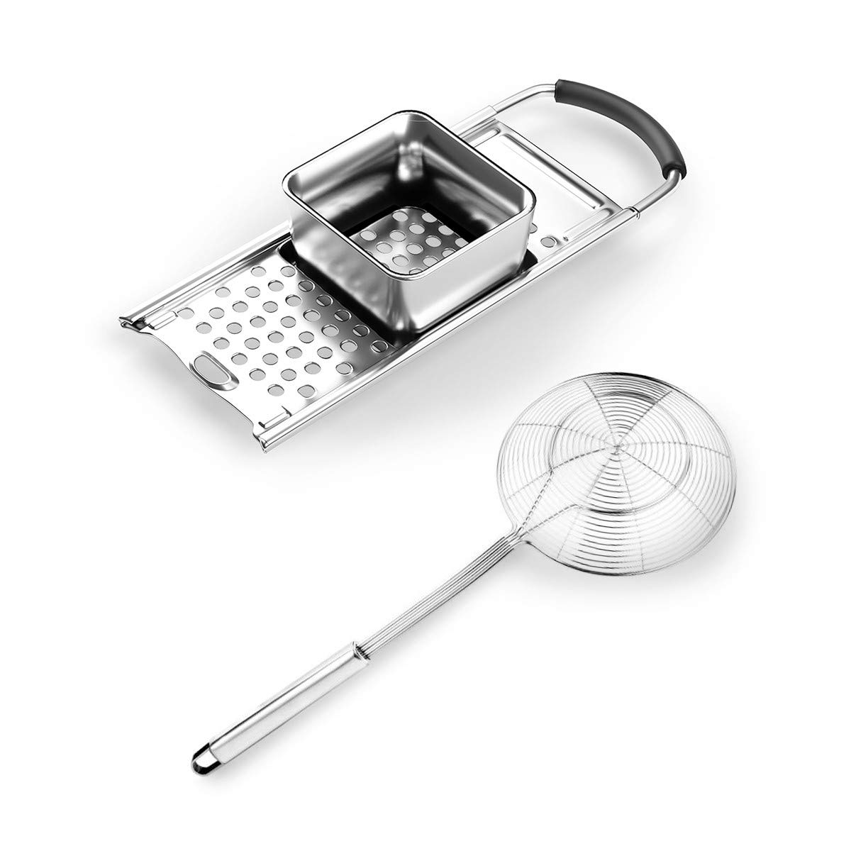 Buy Stainless Steel Spaetzle Maker/Spaetzle Press with Comfort Grip