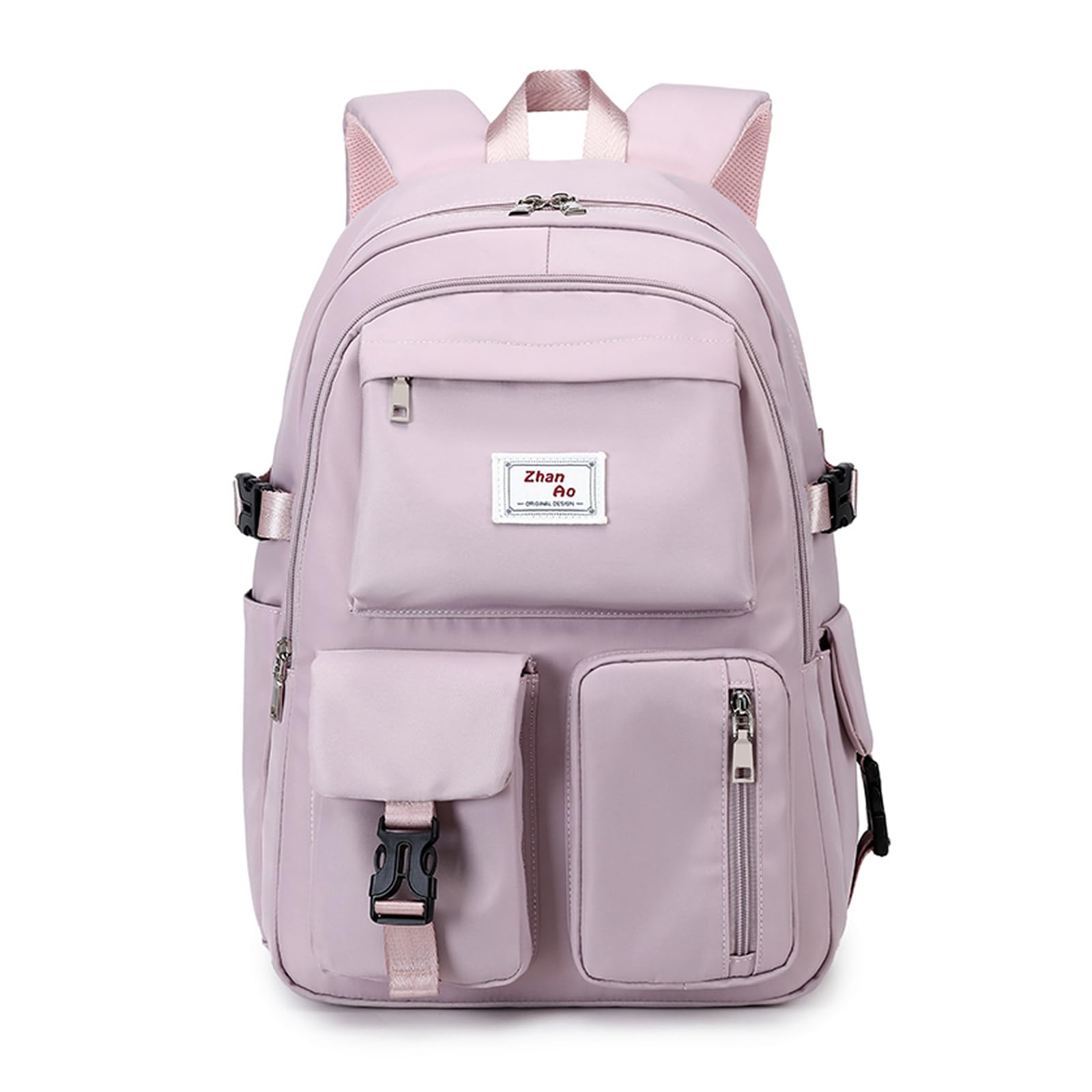 FANDARE Beiläufig Rucksack Schulrucksack Schulranzen Daypacks mit Laptopfach für 15.6 Zoll Tagesrucksack Mädchen Junge Schultaschen für Universität Reisen Freizeit Arbeit Wasserdichtes Polyester